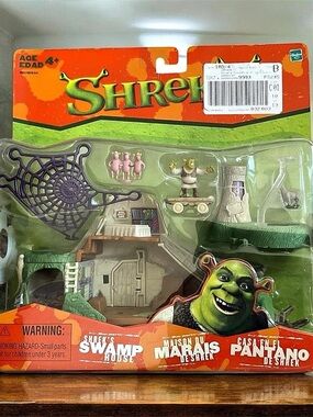 Hasbro Shrek Swamp House Playset NWT